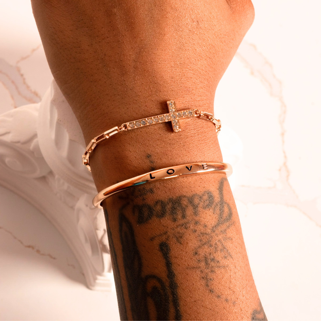 Faith x Love Cuff Set